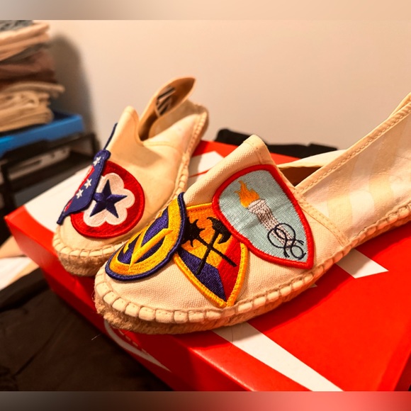 Off-white Virgil abloh - 8.5 41 patch bookish espardilles - Picture 3 of 7